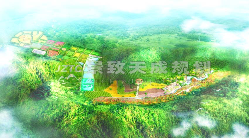 湖南安仁筆架山生態園總體規劃
