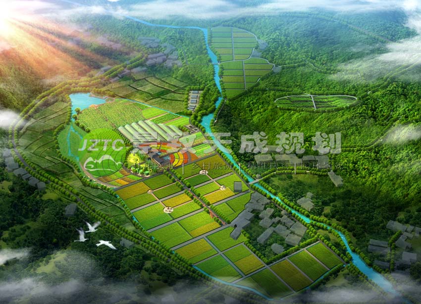 株洲縣優(yōu)農(nóng)富硒生態(tài)農(nóng)莊總體規(guī)劃
